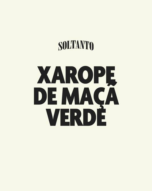 Xarope de Maçã Verde: frescor e acidez equilibrada para drinks vibrantes