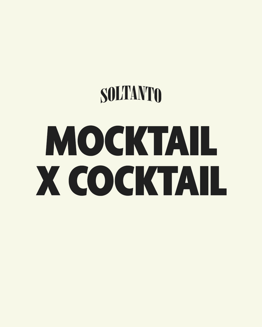 Mocktail X Cocktail + Logo Soltanto