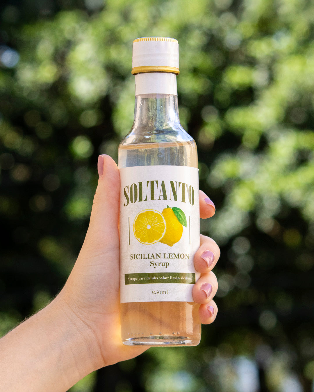 Sicilian Lemon Syrup - Xarope para drinks sabor Limão Siciliano 250ml