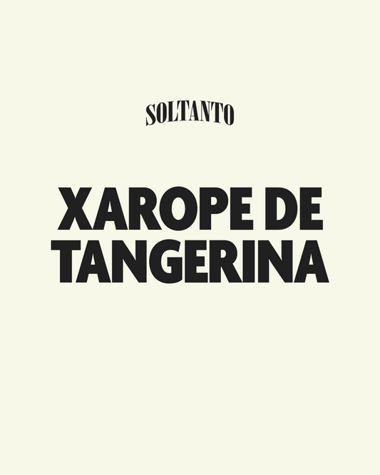 Xarope de Tangerina + Logo Soltanto