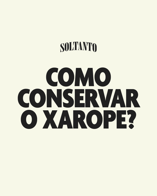 Como Conservar o Xarope + Logo Soltanto