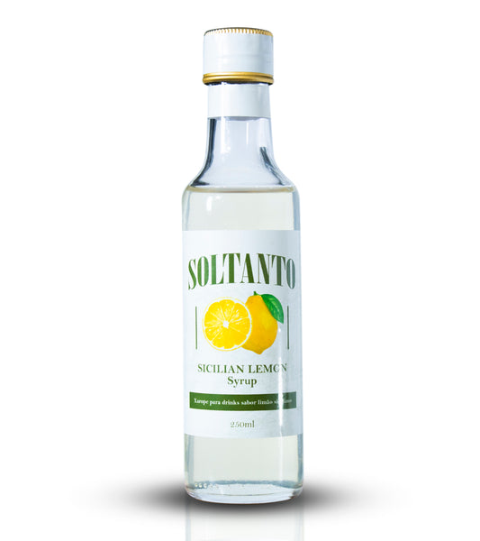 Sicilian Lemon Syrup - Xarope para drinks sabor Limão Siciliano 250ml