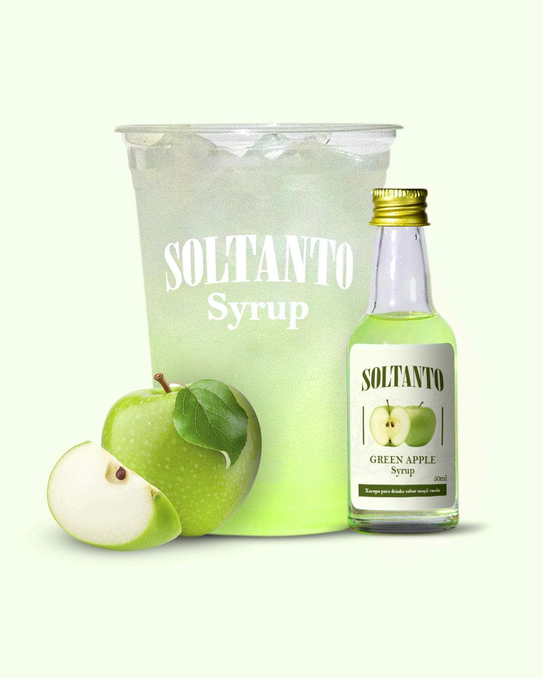 Xarope de Maçã Verde 250ml