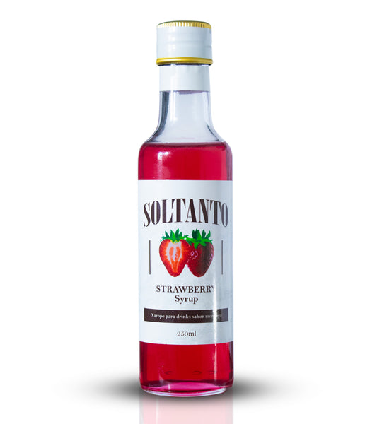 Strawberry Syrup - Xarope para drinks sabor morango 250ml